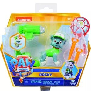 Paw Patrol - Movie Hero Pups - Rocky TOY NEW Spin master
